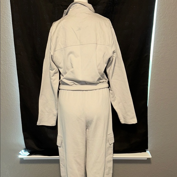 Zara Light Gray Jumpsuit - Picture 5 of 7